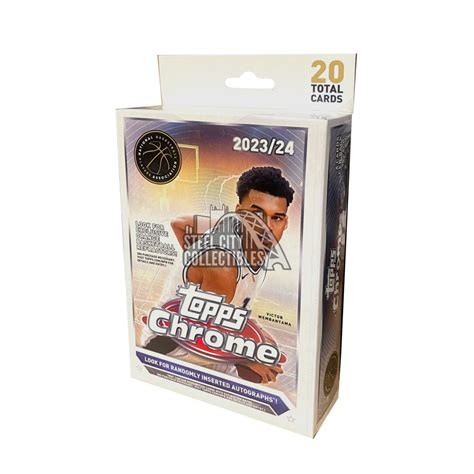 2023/24 Topps Chrome Basketball Hanger Box .